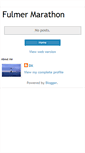 Mobile Screenshot of fulmermarathon.blogspot.com