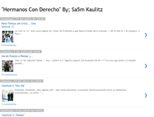 Tablet Screenshot of hermanosconderecho.blogspot.com