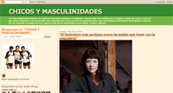 Desktop Screenshot of chicosymasculinidades.blogspot.com