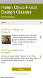 Mobile Screenshot of helenoliviafloraldesignworkshops.blogspot.com