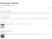 Tablet Screenshot of homeschool4muslims.blogspot.com