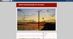 Desktop Screenshot of mostwplocku.blogspot.com
