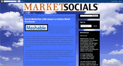 Desktop Screenshot of marketsocials.blogspot.com