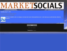 Tablet Screenshot of marketsocials.blogspot.com