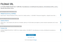 Tablet Screenshot of filomaxsrl.blogspot.com