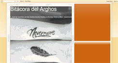 Desktop Screenshot of bitacoradelarghos.blogspot.com