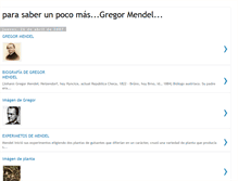 Tablet Screenshot of elena-parasaberunpocomsgregormendel.blogspot.com