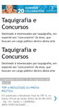 Mobile Screenshot of concurseirosdetaquigrafia.blogspot.com