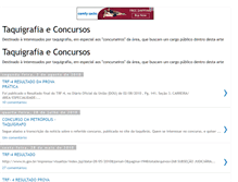 Tablet Screenshot of concurseirosdetaquigrafia.blogspot.com