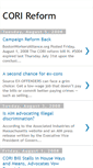 Mobile Screenshot of corireform.blogspot.com