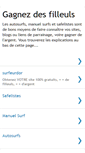 Mobile Screenshot of gagnezdesfilleuls.blogspot.com
