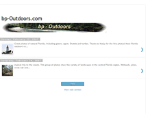 Tablet Screenshot of bpoutdoors.blogspot.com