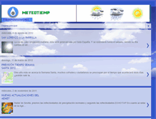 Tablet Screenshot of meteotiemp.blogspot.com