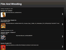 Tablet Screenshot of filmandwrestling.blogspot.com