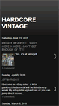 Mobile Screenshot of hardcorevintage.blogspot.com