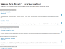 Tablet Screenshot of organic-kelp-powder-blog-zone.blogspot.com