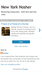 Mobile Screenshot of newyorknosher.blogspot.com