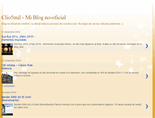 Tablet Screenshot of clio5mil.blogspot.com