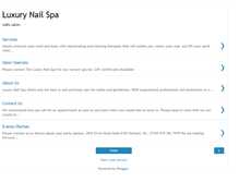 Tablet Screenshot of luxury-nail-spa.blogspot.com