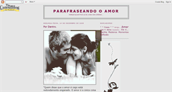 Desktop Screenshot of parafraseandooamor.blogspot.com