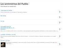 Tablet Screenshot of lossentimientosdelpueblo.blogspot.com