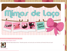 Tablet Screenshot of mimosdelaco.blogspot.com