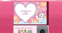 Desktop Screenshot of alfabetizandocomfantasia.blogspot.com