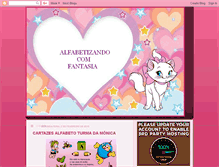 Tablet Screenshot of alfabetizandocomfantasia.blogspot.com