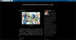 Desktop Screenshot of peggymooreart.blogspot.com