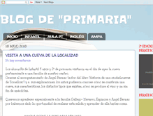 Tablet Screenshot of colegiocrisanta.blogspot.com