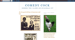 Desktop Screenshot of comedycockerel.blogspot.com