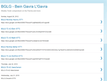 Tablet Screenshot of bglg-parsha.blogspot.com