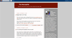 Desktop Screenshot of neurophile.blogspot.com