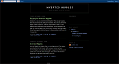 Desktop Screenshot of invertednipples.blogspot.com