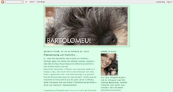 Desktop Screenshot of bartolomeuobarbudinho.blogspot.com