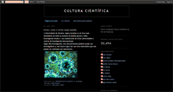 Desktop Screenshot of cienciasponteceso.blogspot.com