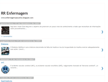Tablet Screenshot of enfermagemsaocarlos.blogspot.com