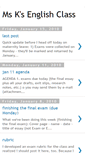 Mobile Screenshot of msksenglishclass.blogspot.com