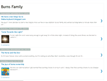 Tablet Screenshot of burnstwinsblog.blogspot.com