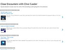 Tablet Screenshot of manzierimeetscussler.blogspot.com