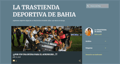 Desktop Screenshot of latrastiendadeportiva.blogspot.com