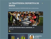 Tablet Screenshot of latrastiendadeportiva.blogspot.com