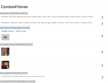 Tablet Screenshot of csontos41istvan.blogspot.com