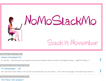 Tablet Screenshot of nomoslackmo.blogspot.com