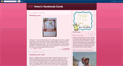 Desktop Screenshot of helenshandmadecards.blogspot.com