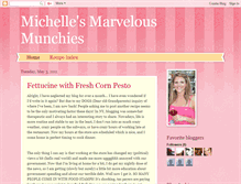 Tablet Screenshot of michellesmarvelousmunchies.blogspot.com