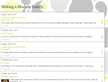 Tablet Screenshot of makingamodernfamily.blogspot.com