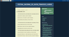 Desktop Screenshot of festivaldegaitas.blogspot.com