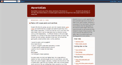 Desktop Screenshot of maverickeats.blogspot.com