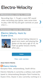 Mobile Screenshot of electro-velocity.blogspot.com